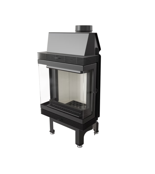 Insert cheminée BLANKA 8 BS 3 côtés vitrés