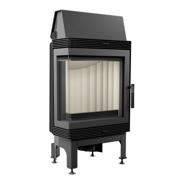 Insert cheminée BLANKA 8 BS vitre à gauche