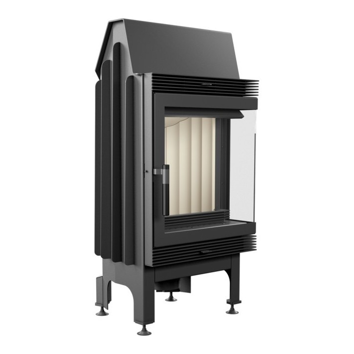 Insert cheminée BLANKA 8 BS vitre à droite