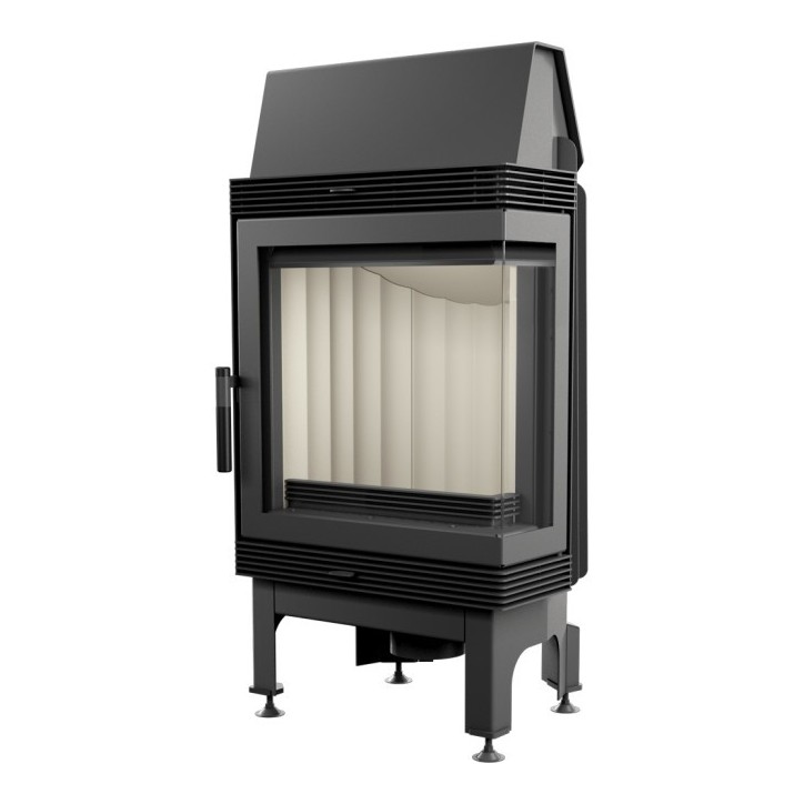 Insert cheminée BLANKA 8 BS vitre à droite