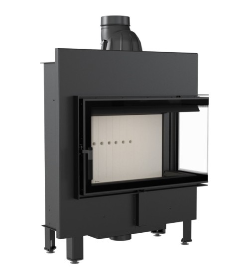 Insert cheminée LUCY 14 BS SLIM vitre à droite