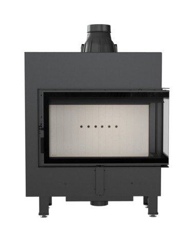 Insert cheminée LUCY 14 BS SLIM vitre à droite