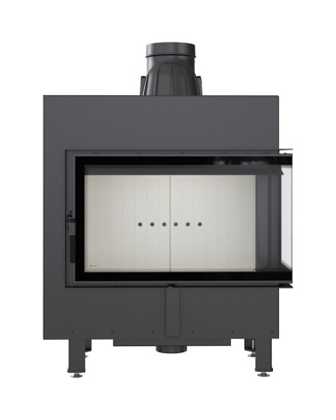 Insert cheminée LUCY 14 BS vitre à droite