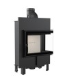 Insert cheminée LUCY 12 BS SLIM vitre à droite