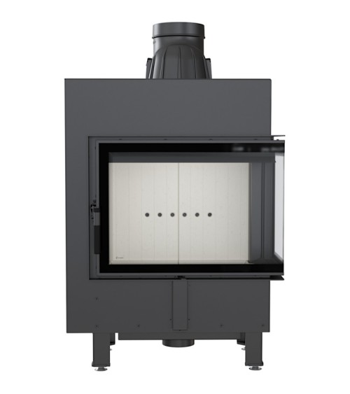 Insert cheminée LUCY 12 BS vitre à droite
