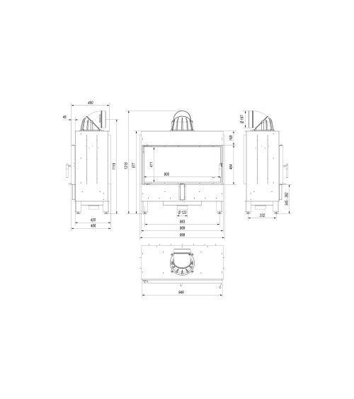 Insert cheminée LUCY 16
