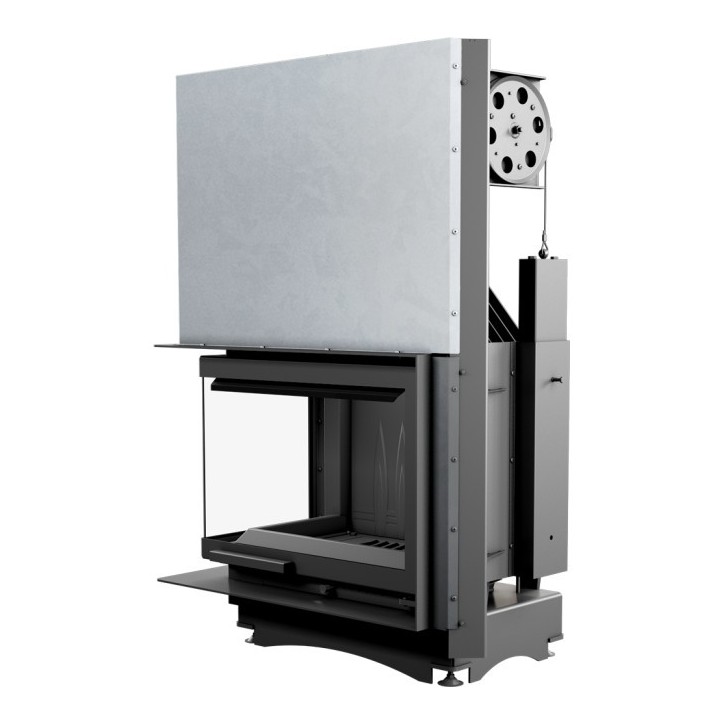 Insert cheminée MAJA 8 BS vitre à gauche ouverture relevable Insert cheminée MAJA 8 BS vitre à gauche ouverture relevable