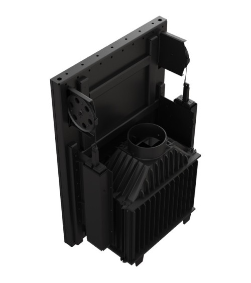 Insert cheminée MAJA 8 KW ouverture relevable