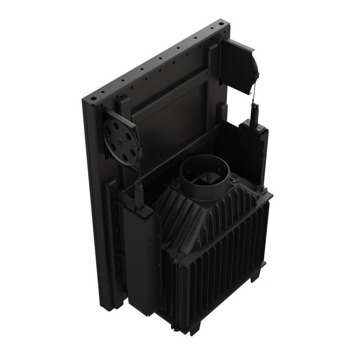 Insert cheminée MAJA 8 KW ouverture relevable