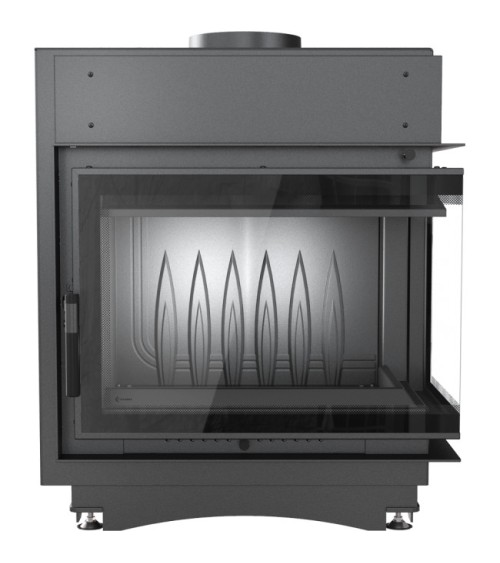 Insert cheminée MAJA 8 BS DECO vitre à droite