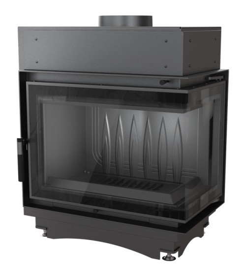 Insert cheminée MAJA 8 BS DECO vitre à droite