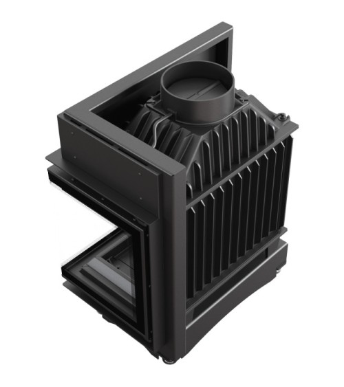 Insert cheminée MAJA 8 BS DECO vitre à droite