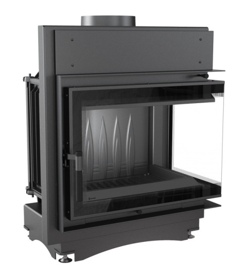 Insert cheminée MAJA 8 BS DECO vitre à droite