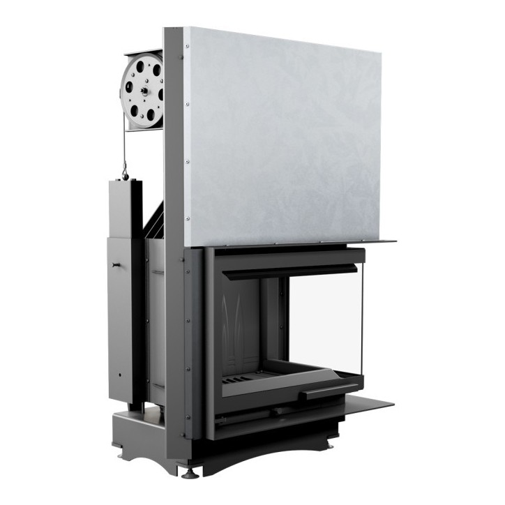 Insert cheminée MAJA 8 BS vitre à droite ouverture relevable Insert cheminée MAJA 8 BS vitre à droite ouverture relevable