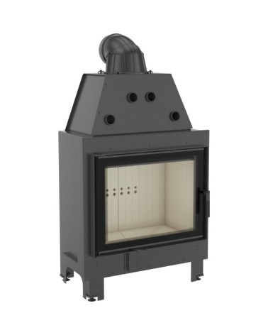 Insert cheminée MBA 17 + 4 bouches recuperateur