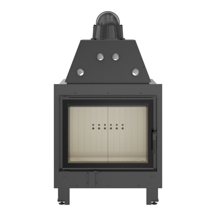 Insert cheminée MBA 17 + 4 bouches recuperateur