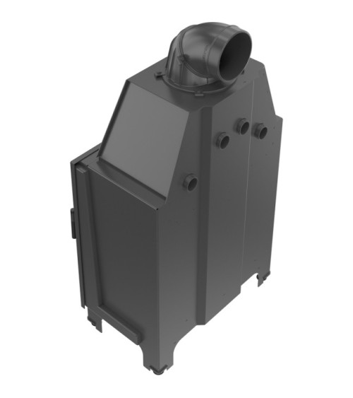 Insert cheminée MBA 17 + 4 bouches recuperateur