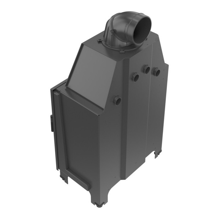 Insert cheminée MBA 17 + 4 bouches recuperateur