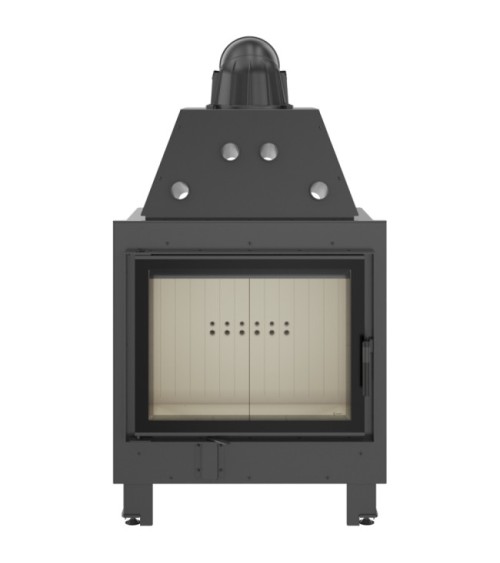 Insert cheminée MBA 17 double vitrage + 4 bouches recuperateur