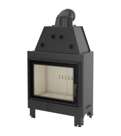 Insert cheminée MBA 17 double vitrage + 4 bouches recuperateur