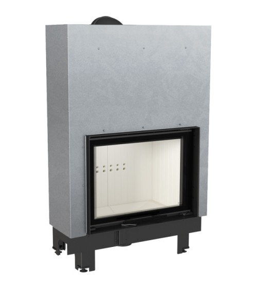Insert cheminée MBA 17 ouverture relevable + 4 bouches recuperateur