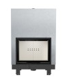 Insert cheminée MBA 17 ouverture relevable + 4 bouches recuperateur