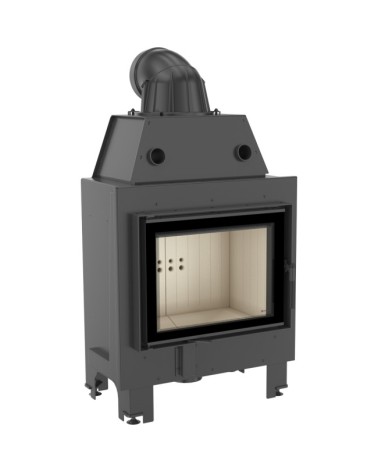 Insert cheminée MBM 10 + 2 bouches recuperateur