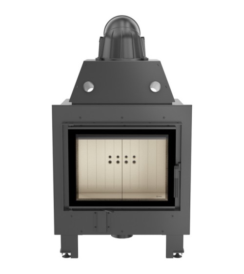 Insert cheminée MBM 10 + 2 bouches recuperateur