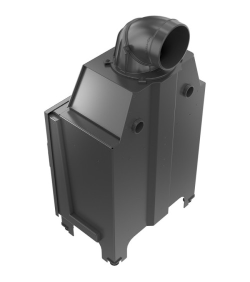 Insert cheminée MBM 10 + 2 bouches recuperateur