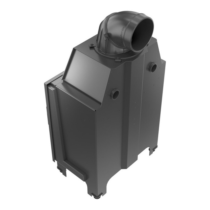 Insert cheminée MBM 10 + 2 bouches recuperateur