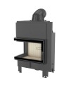 Insert cheminée MBM 10 BS vitre à gauche + 2 bouches recuperateur