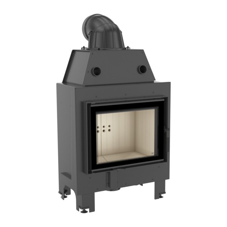 Insert cheminée MBM 10 double vitrage + 2 bouches recuperateur