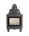 Insert cheminée MBM 10 double vitrage + 2 bouches recuperateur
