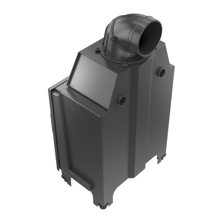 Insert cheminée MBM 10 double vitrage + 2 bouches recuperateur