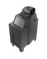 Insert cheminée MBM 10 double vitrage + 2 bouches recuperateur