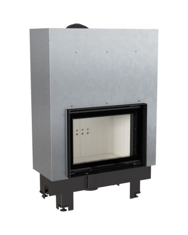 Insert cheminée MBM 10 ouverture relevable + 2 bouches recuperateur