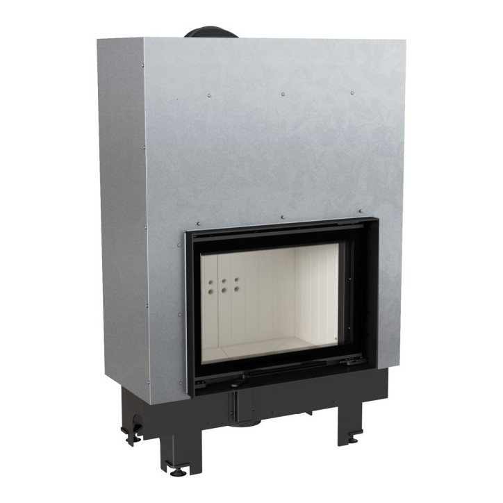 Insert cheminée MBM 10 ouverture relevable + 2 bouches recuperateur