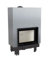 Insert cheminée MBM 10 ouverture relevable + 2 bouches recuperateur