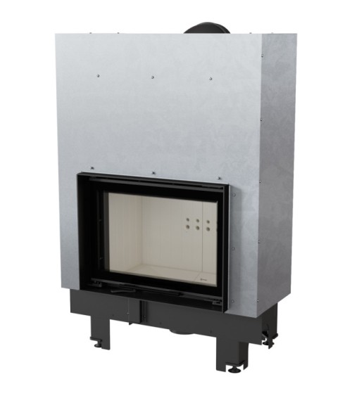 Insert cheminée MBM 10 ouverture relevable + 2 bouches recuperateur