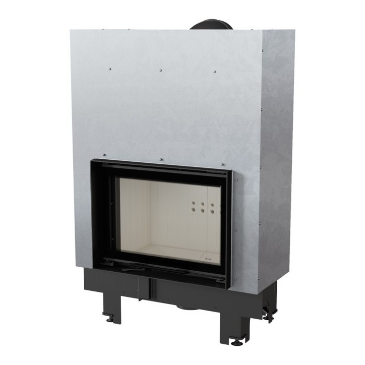 Insert cheminée MBM 10 ouverture relevable + 2 bouches recuperateur