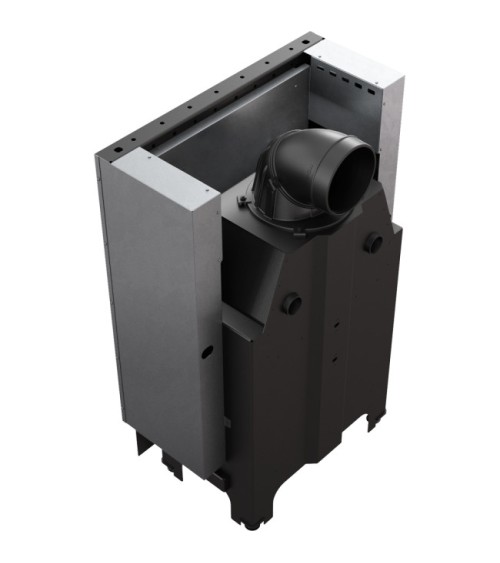 Insert cheminée MBM 10 ouverture relevable + 2 bouches recuperateur