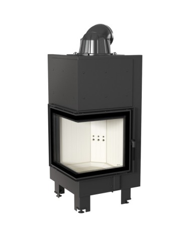 Insert cheminée MBN 12 BS vitre à gauche