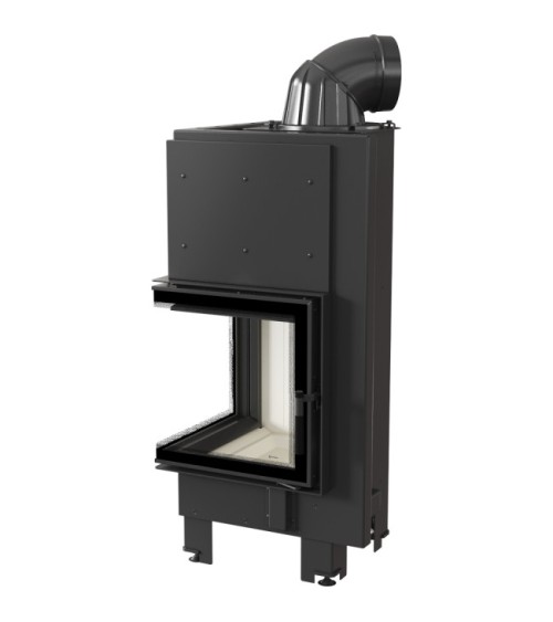 Insert cheminée MBN 12 BS vitre à gauche