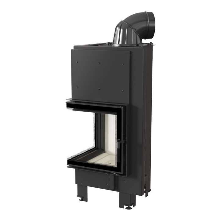 Insert cheminée MBN 12 BS vitre à gauche