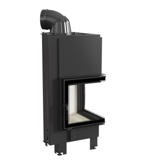 Insert cheminée MBN 12 BS vitre à droite