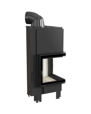 Insert cheminée MBN 12 BS vitre à droite