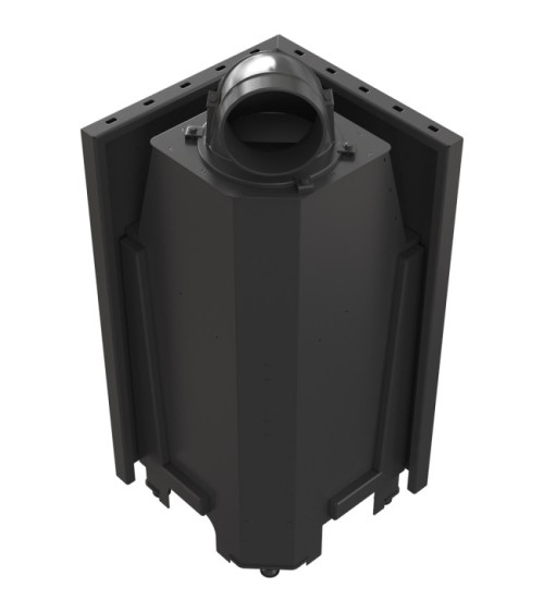 Insert cheminée MBN 12 BS vitre à droite