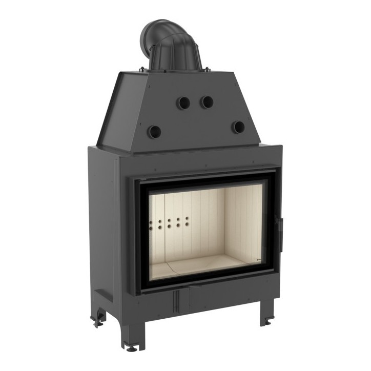 Insert cheminée MBO 15 + 4 bouches recuperateur