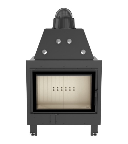 Insert cheminée MBO 15 + 4 bouches recuperateur