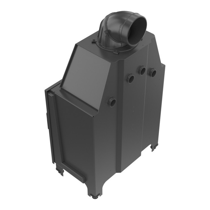 Insert cheminée MBO 15 + 4 bouches recuperateur